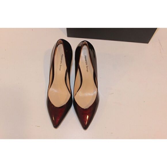 NEW Alexandre Birman Fechado Salto Alto Red Moroccan Heels NWT - Picture 6 of 10